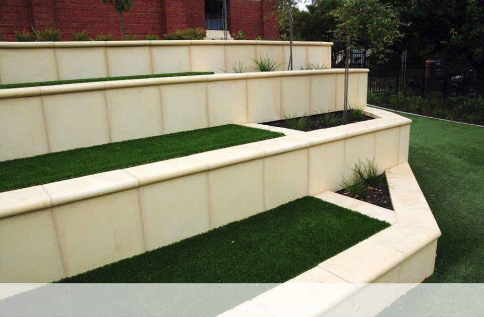 Maison Design Reconstituted Sandstone Coping & Wall Panels